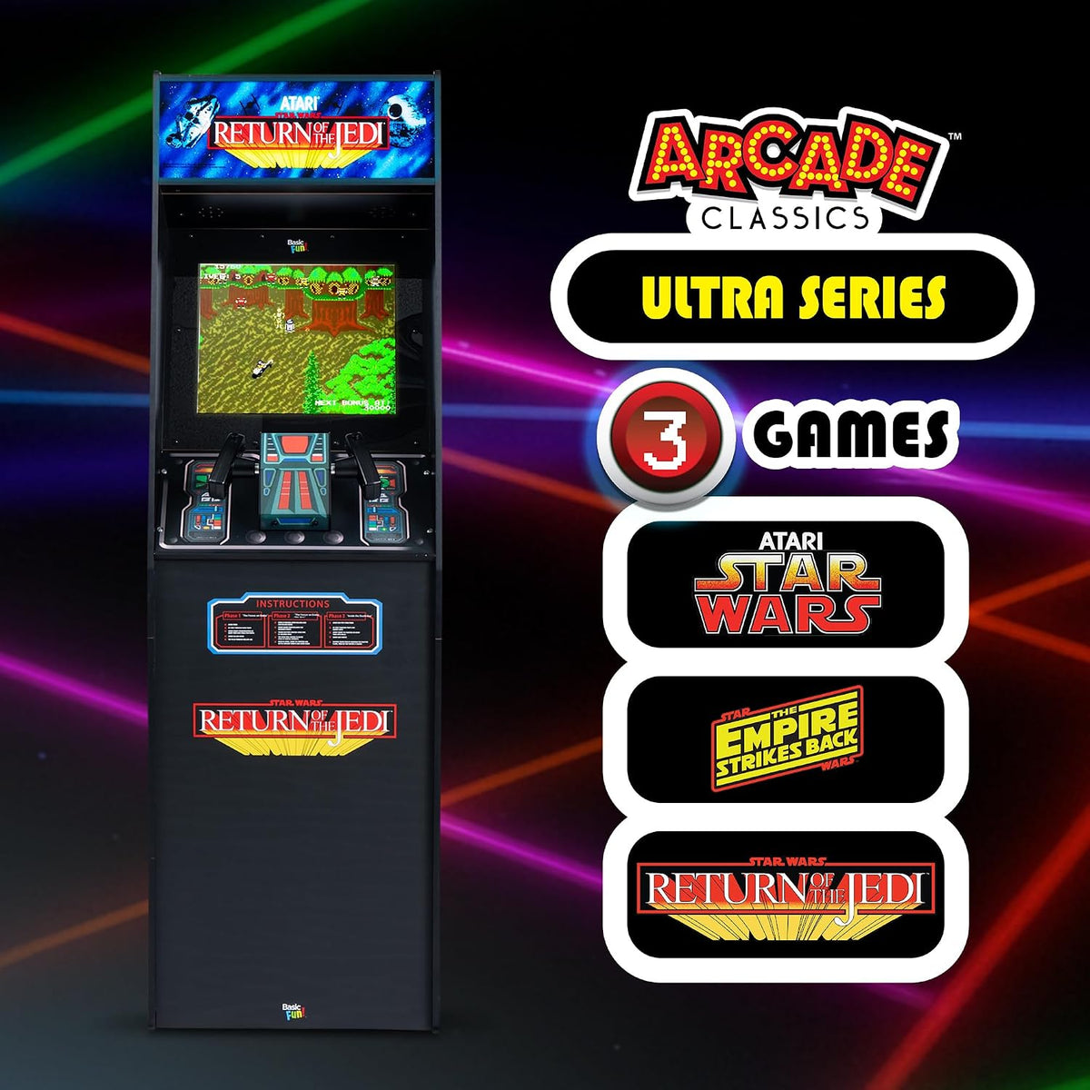 Atari Star Wars Ultra Series Free Standing Electric Game
