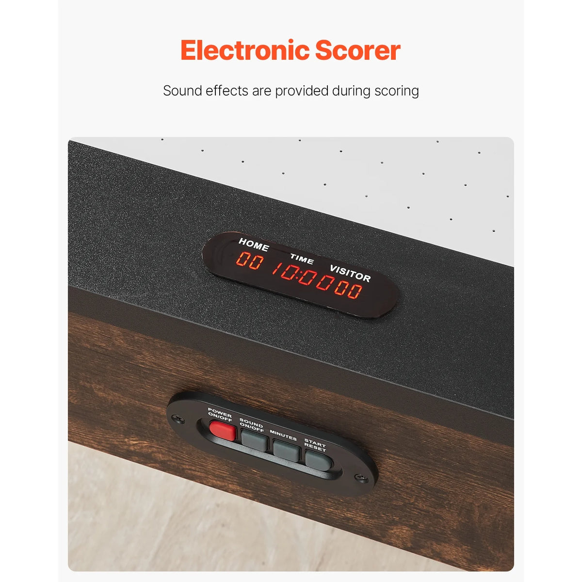 84" Air Hockey Table, Recreational Indoor Game Set with 2 Mallets, 2 Discs, Digital Score Tracker, Cross-Structured Support & Robust Air Propulsion, Air Driven Hockey Play Table