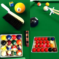 Pool Table Designed for Home Game Rooms, 8-Foot Full Size, Automatic Ball Return, Complete Accessory Set