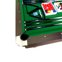 Pool Table Designed for Home Game Rooms, 8-Foot Full Size, Automatic Ball Return, Complete Accessory Set