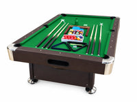 Pool Table Designed for Home Game Rooms, 8-Foot Full Size, Automatic Ball Return, Complete Accessory Set