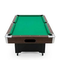 Pool Table 8 Feet Full Optional – Vintage Green — Studio Shot